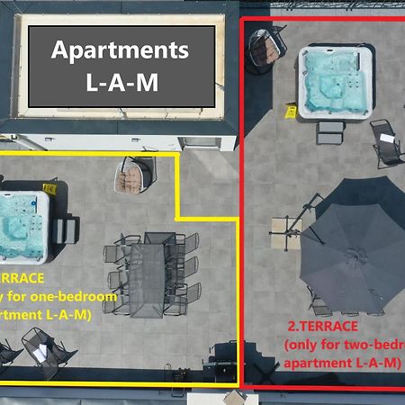 Apartments L-A-M Podstrana Ngoại thất bức ảnh